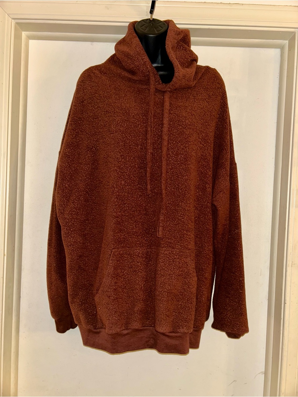 Soft Serve Clothing Brown Cozy Plush Hoodie